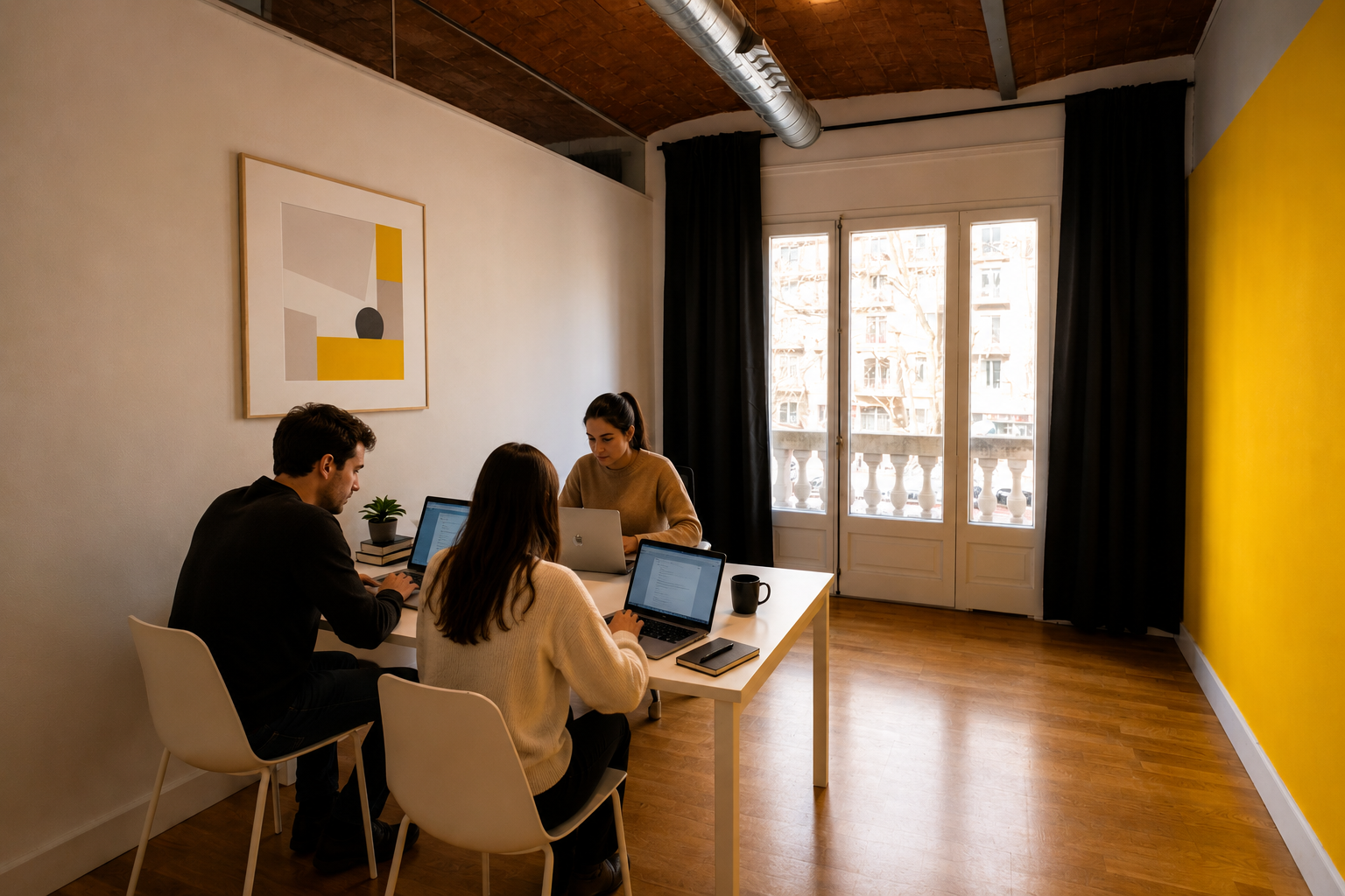 Espacio para videoconferencias