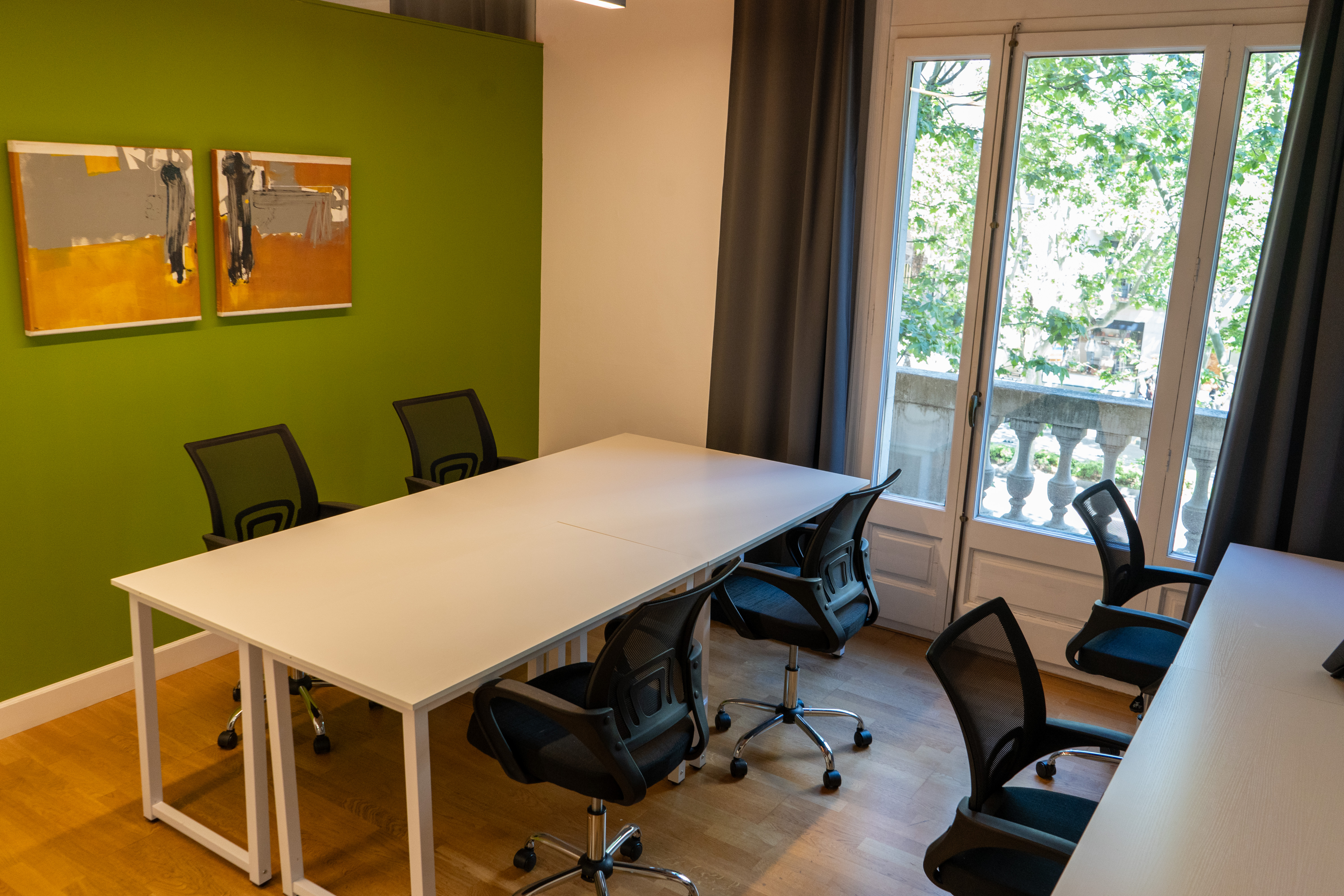 Sala para 6 personas