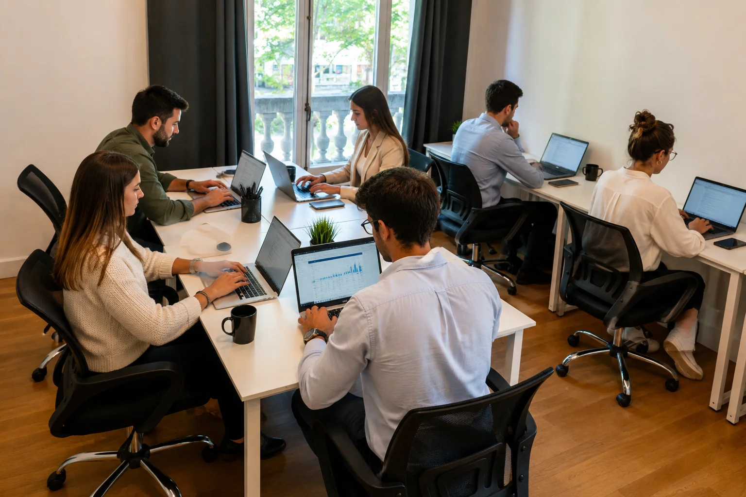 Sala para 8 personas